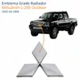 Emblema Grade Radiador Mitsubishi L-200 Outdoor 2003 Até 2006