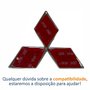 Emblema Grade Radiador Mitsubishi Outlander 2014 e 2015