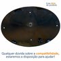 Emblema Grade Toyota Hilux 2020 2021 2022 2023 2024 2025 Resinado Liso