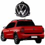Emblema Maçaneta Tampa Traseira Vw Saveiro 2017 Até 2022 Adaptável