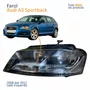 Farol Principal Audi A3 Sportback 2008 2009 2010 2011 2012 Lado Esquerdo Motorista