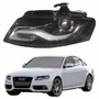 Farol Principal Audi A4 New 2008 2009 2010 2011 2012 Led Bi-Xenon Lado Esquerdo Motorista