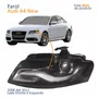 Farol Principal Audi A4 New 2008 2009 2010 2011 2012 Led Bi-Xenon Lado Esquerdo Motorista