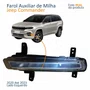 Farol Auxiliar De Milha Jeep Commander 2020 2021 2022 2023 Drl Full Led Lado Esquerdo Motorista