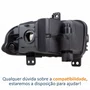 Farol Auxiliar De Milha Fiat Strada 2020 2021 2022 Lado Esquerdo Motorista