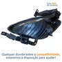 Farol Auxiliar De Milha Hyundai Elantra 2012 Até 2019 Lado Direito Passageiro