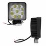 Farol Milha Auxiliar  Universal 8000k 10v/30v 2400lm 9 Led Quadrado Farol Milha Auxiliar  Universal 8000k 10v/30v 2400lm 9 Led Quadrado
