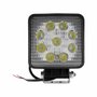 Farol Milha Auxiliar  Universal 8000k 10v/30v 2400lm 9 Led Quadrado Farol Milha Auxiliar  Universal 8000k 10v/30v 2400lm 9 Led Quadrado