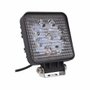Farol Milha Auxiliar  Universal 8000k 10v/30v 2400lm 9 Led Quadrado Farol Milha Auxiliar  Universal 8000k 10v/30v 2400lm 9 Led Quadrado