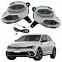 Par Farol Auxiliar Milha Vw Polo Gts 2024 2025 Com Chicote