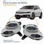 Par Farol Auxiliar Milha Vw Polo Gts 2024 2025 Com Chicote