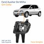 Farol Auxiliar De Milha Gm Celta 2007 Até 2015 Lado Esquerdo Motorista