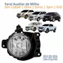 Farol Auxiliar De Milha Gm Cobalt Onix Sonic Spin 2012 Até 2016 S10 2017 Até 2019 Lado Esquerdo Motorista