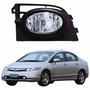 Farol Auxiliar De Milha Honda New Civic 2006 2007 2008 Lado Esquerdo Motorista Farol Auxiliar De Milha Honda New Civic 2006 2007 2008 Lado Esquerdo Motorista