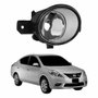 Farol Auxiliar De Milha Nissan Versa 2011 Até 2018 Lente de Vidro Lado Direito Passageiro