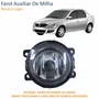 Farol Auxiliar De Milha Renault Logan Lente Acrílico