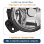 Farol Auxiliar De Milha Vw Fox 2011 Até 2014 Lado Esquerdo Motorista
