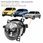 Farol Auxiliar De Milha Vw Gol G4 2005 Até 2008 Fox 2003 Até 2010 Polo 2003 Até 2006 Sem Defletor Lado Esquerdo Motorista