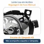 Farol Auxiliar De Milha Vw Gol G4 2005 Até 2008 Fox 2003 Até 2010 Polo 2003 Até 2006 Sem Defletor Lado Esquerdo Motorista