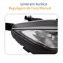 Farol Auxiliar de Milha Vw Jetta 2019 Até 2021 Lado Esquerdo Motorista