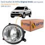 Farol Auxiliar De Milha Vw Saveiro Cross G5 2009 Até 2013 Original Arteb Lado Esquerdo Motorista
