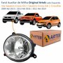 Farol Auxiliar De Milha Vw Saveiro Cross G5 2009 Até 2013 Saveiro Cross G6 2013 Até 2016 Crossfox 2011 Até 2014 Original Arteb Lado Esquerdo Motorista
