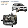 Farol Auxiliar Vw T-Cross 2019 Até 2024 Full Led Lado Direito Passageiro