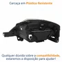 Farol Citroen C3 2003 Até 2012 Cromado Elétrico Com Motor Lado Direito Passageiro