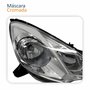Farol Principal Citroen C3 2013 Até 2021 Máscara Cromada Lado Direito Passageiro