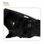 Farol Principal Citroen C3 2013 Até 2021 Máscara Cromada Lado Esquerdo Motorista