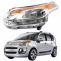 Farol Citroen C3 Picasso 2011 Até 2015 Cromado Depo Lado Esquerdo Motorista
