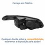 Farol Citroen C3 Picasso Aircross 2011 Até 2015 Cromado Depo Lado Esquerdo Motorista