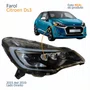 Farol Principal Citroen Ds3 2015 2016 2017 2018 2019 Lado Direito Passageiro