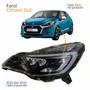 Farol Principal Citroen Ds3 2015 2016 2017 2018 2019 Lado Esquerdo Motorista