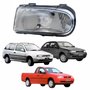 Farol Dianteiro Volkswagen Gol G2 1995 1996 1997 1998 1999 Parati G2 1996 1997 1998 1999 Saveiro 1998 1999 2000 Original Máscara Cinza Lado Direito Passageiro