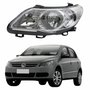 Farol Dianteiro VW Gol G5 2008 Até 2012 Original Arteb Foco Duplo Máscara Cromomix Lado Esquerdo Motorista