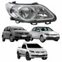 Farol Dianteiro VW Gol Voyage G5 2008 Até 2012 Saveiro G5 2009 Até 2013 Original Arteb Foco Duplo Máscara Cromomix Lado Direito Passageiro