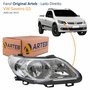 Farol Dianteiro VW Saveiro G5 2009 Até 2013 Original Arteb Foco Duplo Máscara Cromomix Lado Direito Passageiro