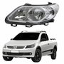 Farol Dianteiro VW Saveiro G5 2009 Até 2013 Original Arteb Foco Duplo Máscara Cromomix Lado Esquerdo Motorista