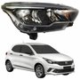 Farol Principal Fiat Argo 2016 Até 2024 Máscara Negra Com Led Lado Direito Passageiro