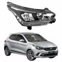Farol Fiat Argo 2016 Até 2024 Máscara Negra Sem Led Lado Direito Passageiro