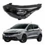 Farol Fiat Argo 2024 Até 2025 Máscara Negra Sem Led Lado Esquerdo Motorista