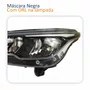 Farol Principal Fiat Argo Cronos 2016 Até 2024 Máscara Negra Com Led Lado Esquerdo Motorista