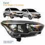Farol Principal Fiat Argo Cronos 2016 Até 2024 Máscara Negra Com Led Lado Direito Passageiro