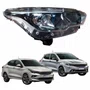 Farol Fiat Argo Cronos 2024 2025 Máscara Negra DRL Com Led Lado Direito Passageiro