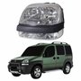 Farol Principal Fiat Doblo 2002 Até 2009 Máscara Cromada Lado Esquerdo Motorista