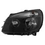 Farol Fiat Doblo 2010 Até 2018 Mascara Negra Lado Esquerdo Motorista