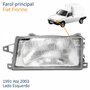 Farol Fiat Fiorino 1991 Até 2003 Lente De Vidro Lado Esquerdo Motorista