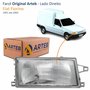 Farol Fiat Fiorino 1991 até 2003 Original Arteb Foco Simples Lado Direito Passageiro