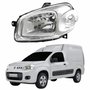 Farol Fiat Fiorino 2014 Até 2019 Original Arteb Máscara Cromada Lado Esquerdo Motorista